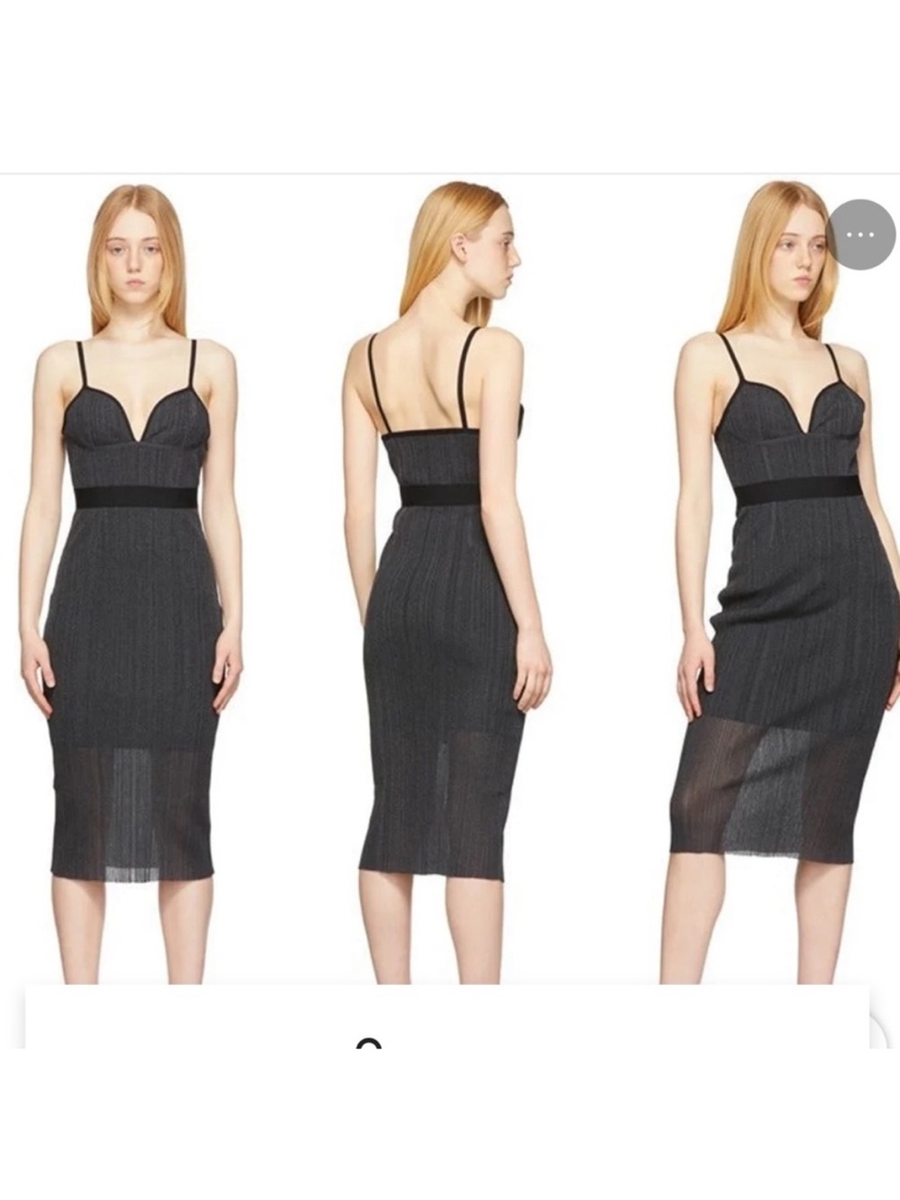 Herve Leger bustier midi dress